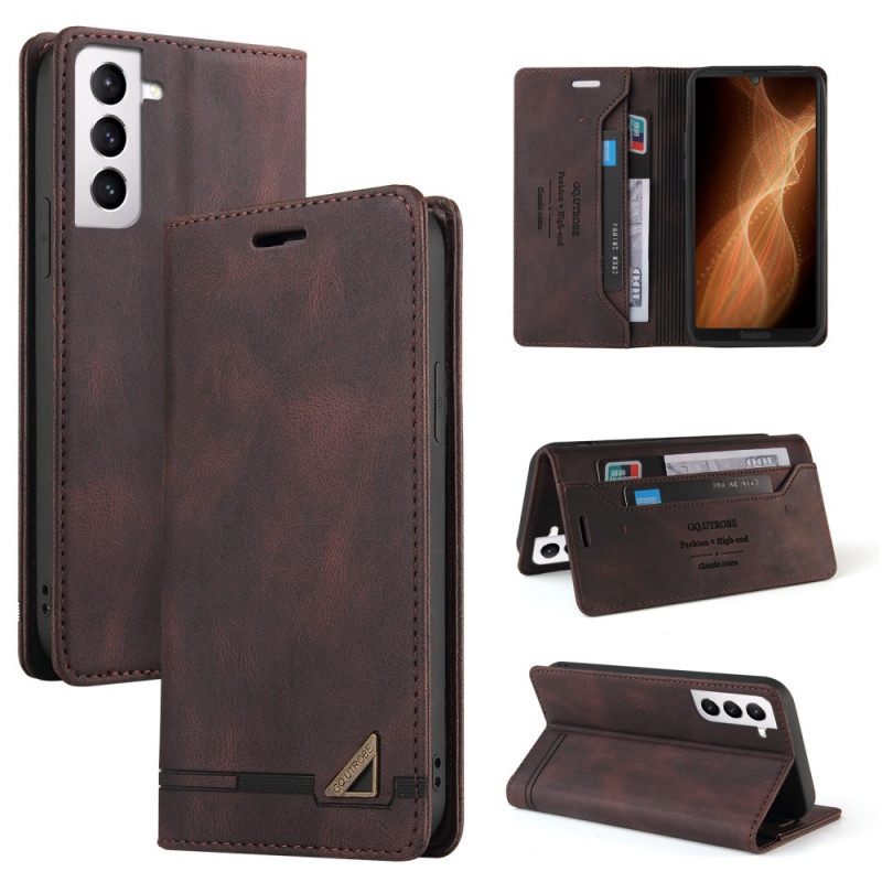 Θήκη Flip Samsung Galaxy S22 5G Faux Leather Gq.utrobe