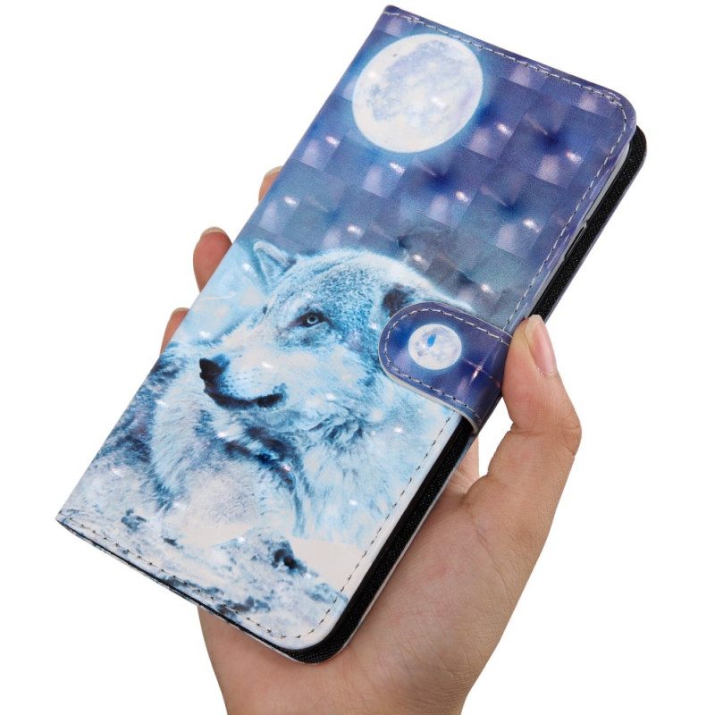 Θήκη Flip Samsung Galaxy S22 5G Gerald The Wolf