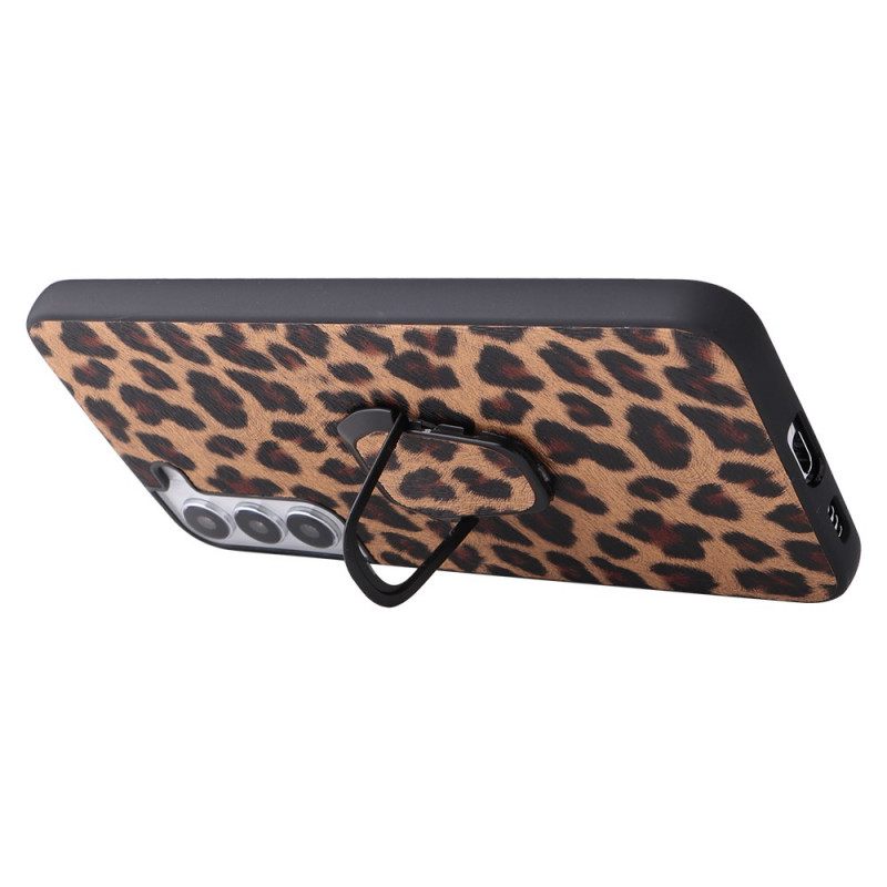 θηκη κινητου Samsung Galaxy S22 5G Δαχτυλίδι Leopard Style-support