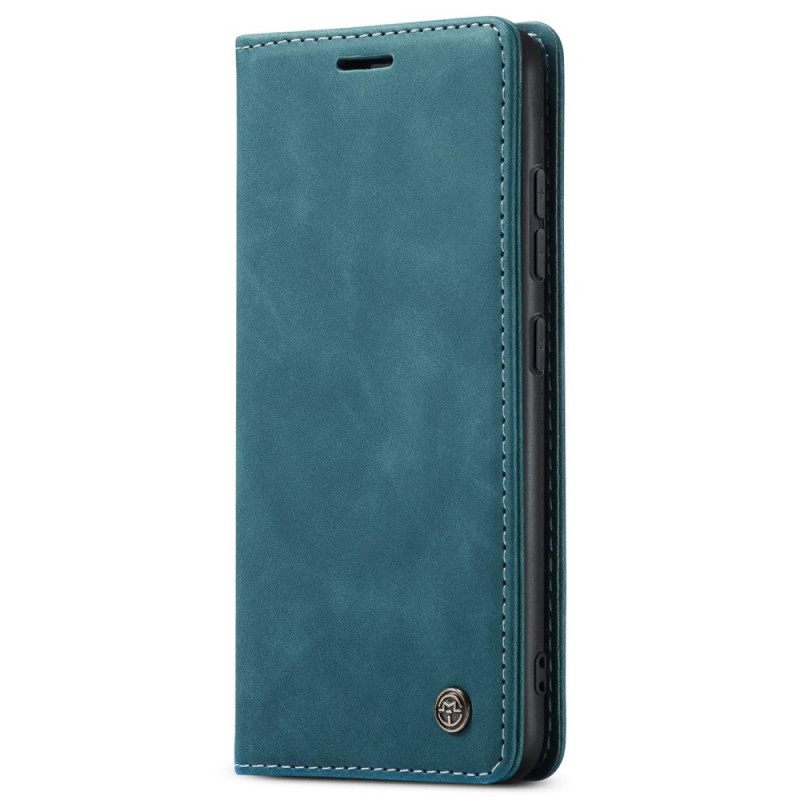 θηκη κινητου Samsung Galaxy S22 5G Θήκη Flip Caseme Faux Leather