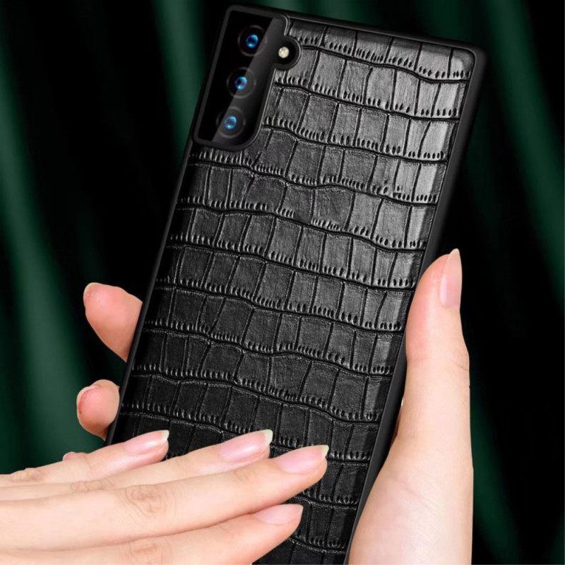 Θήκη Samsung Galaxy S22 5G Sulada Crocodile Skin Effect