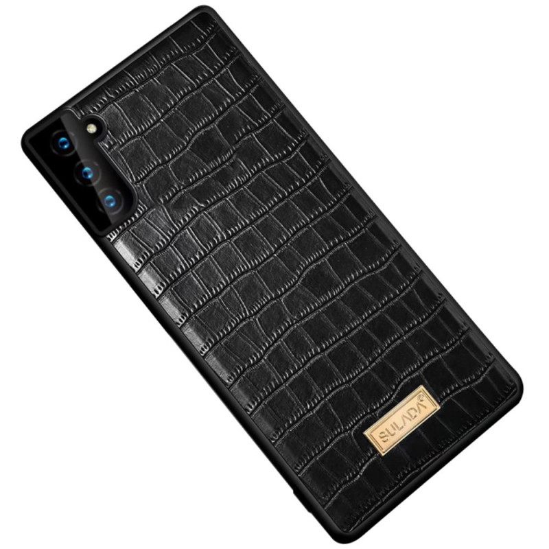 Θήκη Samsung Galaxy S22 5G Sulada Crocodile Skin Effect