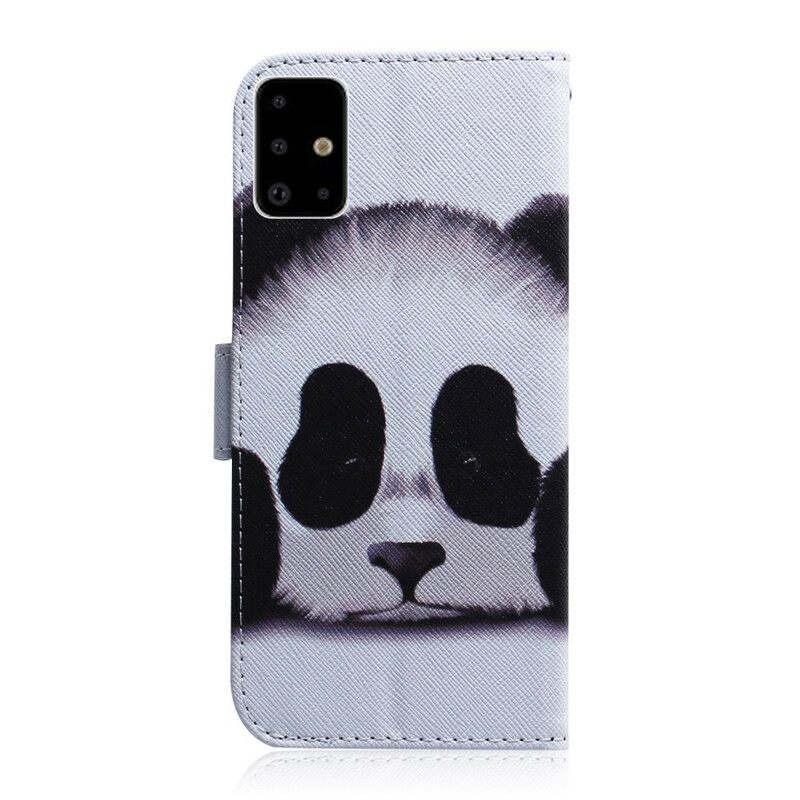 Κάλυμμα Samsung Galaxy A71 Πρόσωπο Panda