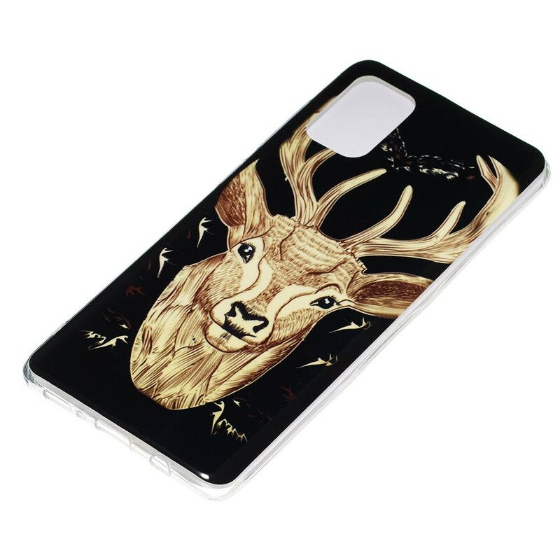 θηκη κινητου Samsung Galaxy A71 Fluorescent Majestic Stag