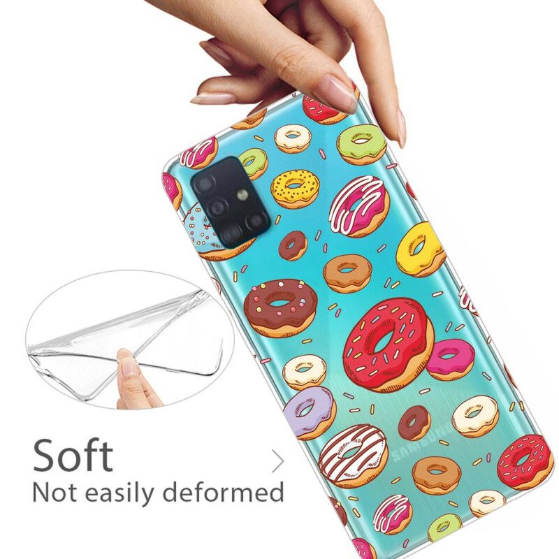 θηκη κινητου Samsung Galaxy A71 Love Donuts