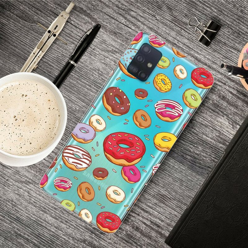 θηκη κινητου Samsung Galaxy A71 Love Donuts