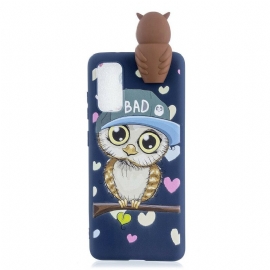 Θήκη Samsung Galaxy A71 3d Bad Owl