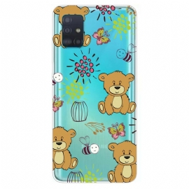 Θήκη Samsung Galaxy A71 Bears Top