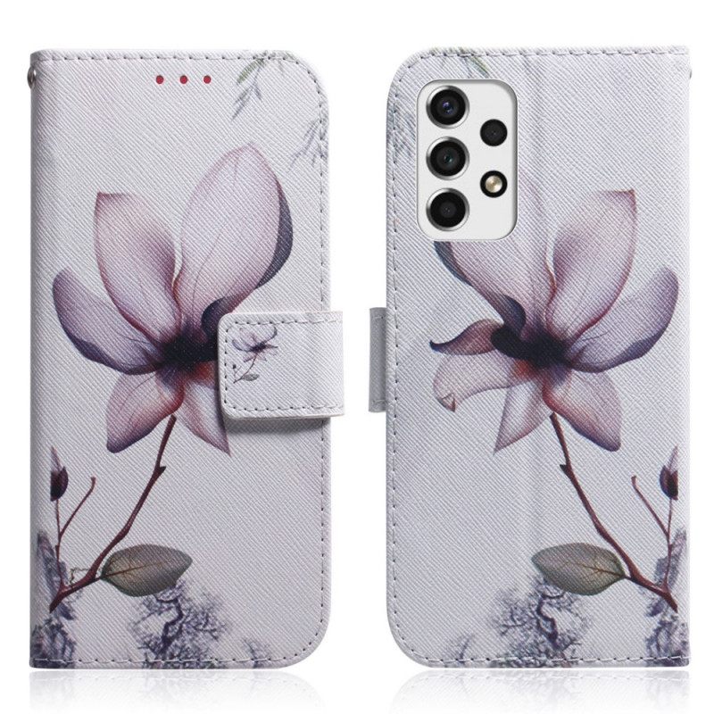 Κάλυμμα Samsung Galaxy A53 5G Dusty Pink Flower