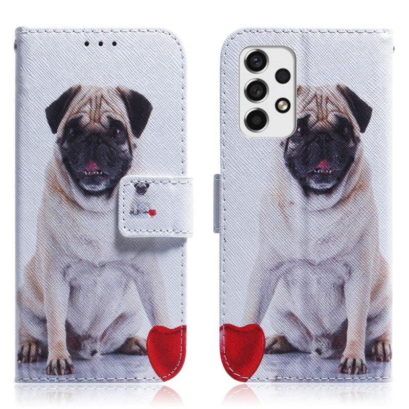 Κάλυμμα Samsung Galaxy A53 5G Pug Dog