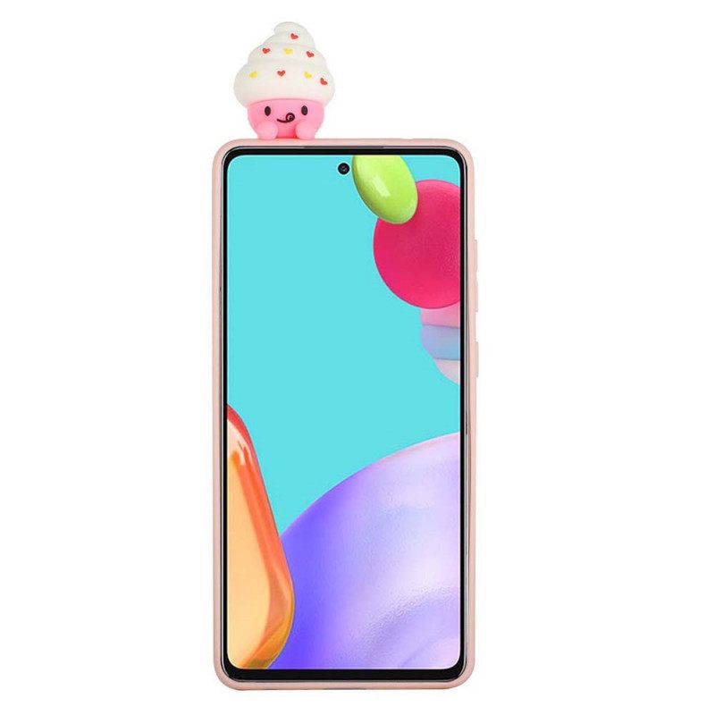 Θήκη Samsung Galaxy A53 5G 3d Παγωτό