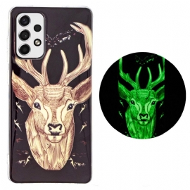 Θήκη Samsung Galaxy A53 5G Fluorescent Majestic Stag