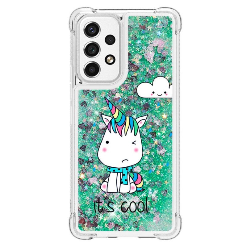 Θήκη Samsung Galaxy A53 5G Glitter Unicorn