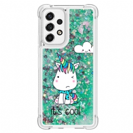 Θήκη Samsung Galaxy A53 5G Glitter Unicorn