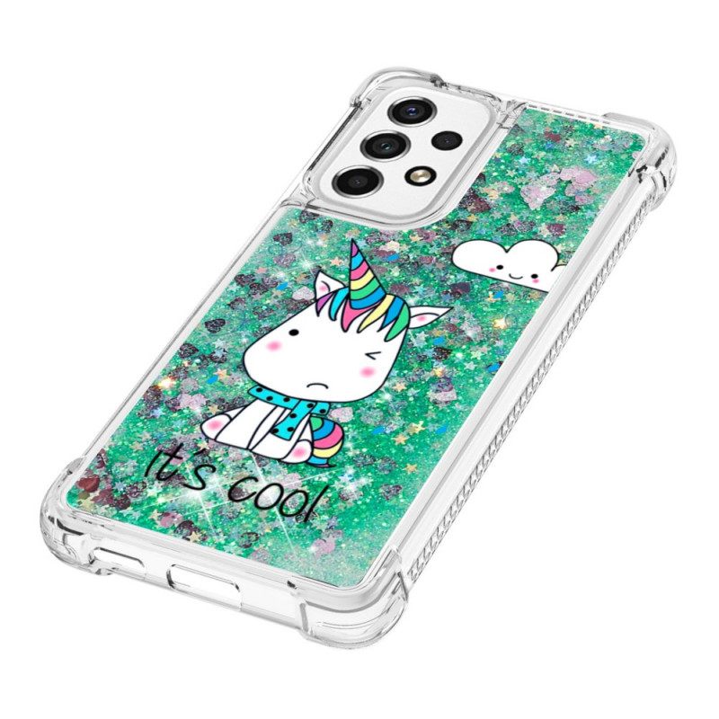 Θήκη Samsung Galaxy A53 5G Glitter Unicorn