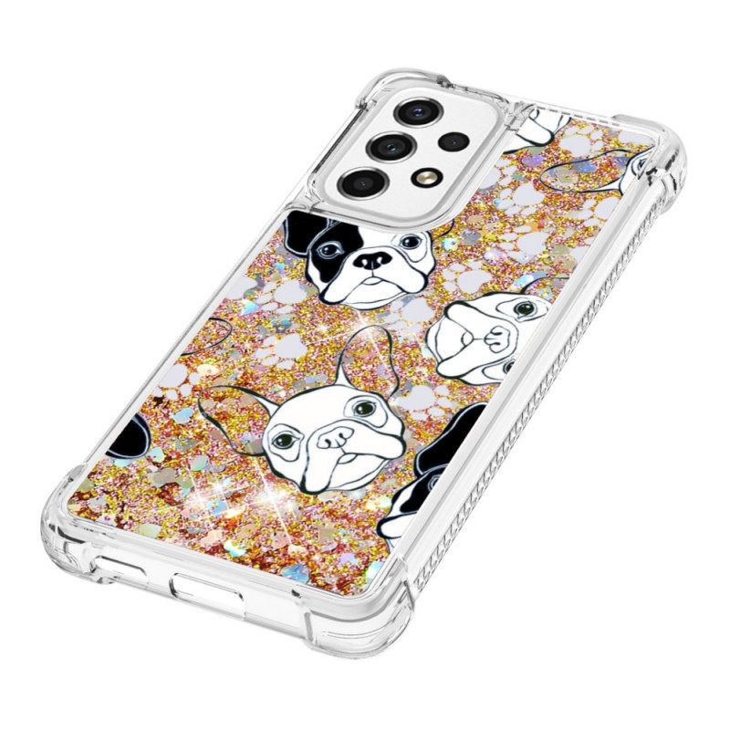 Θήκη Samsung Galaxy A53 5G Mr Dog Glitter