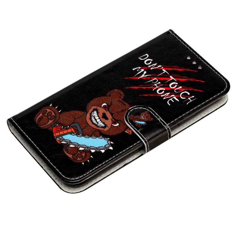 Δερματινη Θηκη Xiaomi 14t Pro Angry Bear