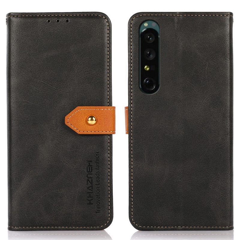 Κάλυμμα Sony Xperia 1 IV Με Khazneh Strap