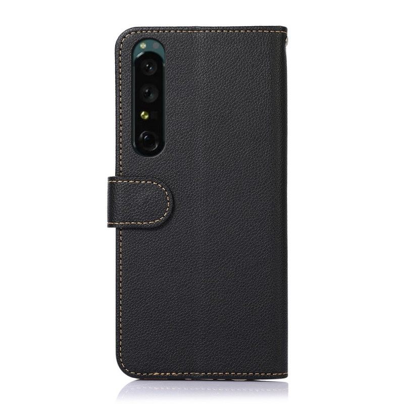 Κάλυμμα Sony Xperia 1 IV Rfid Στυλ Lychee