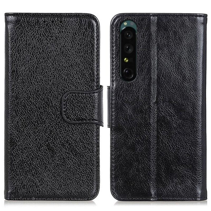 Κάλυμμα Sony Xperia 1 IV Split Nappa Leather