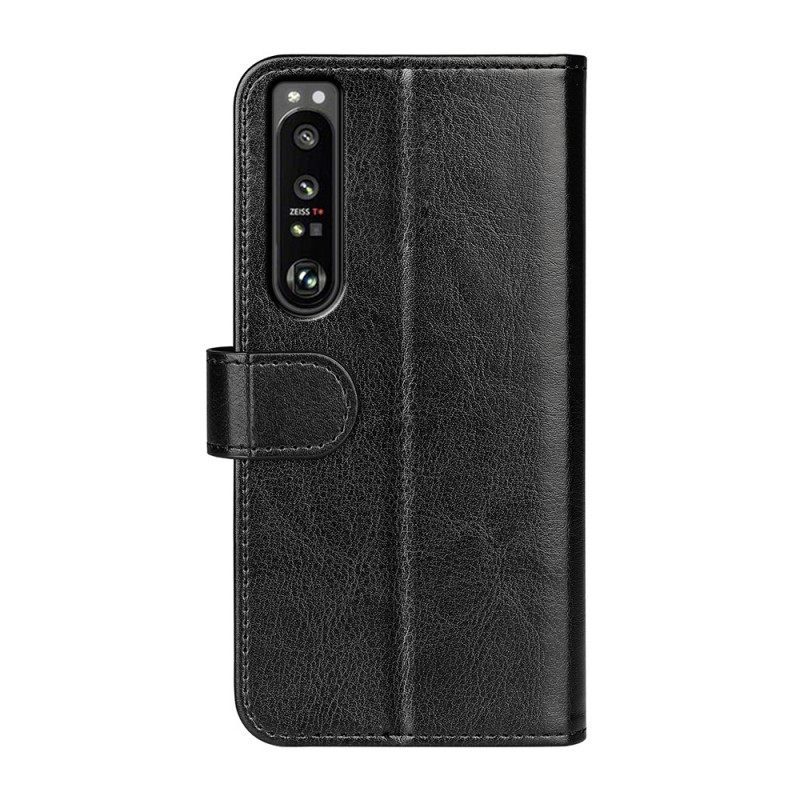 Κάλυμμα Sony Xperia 1 IV Vintage Faux Δέρμα