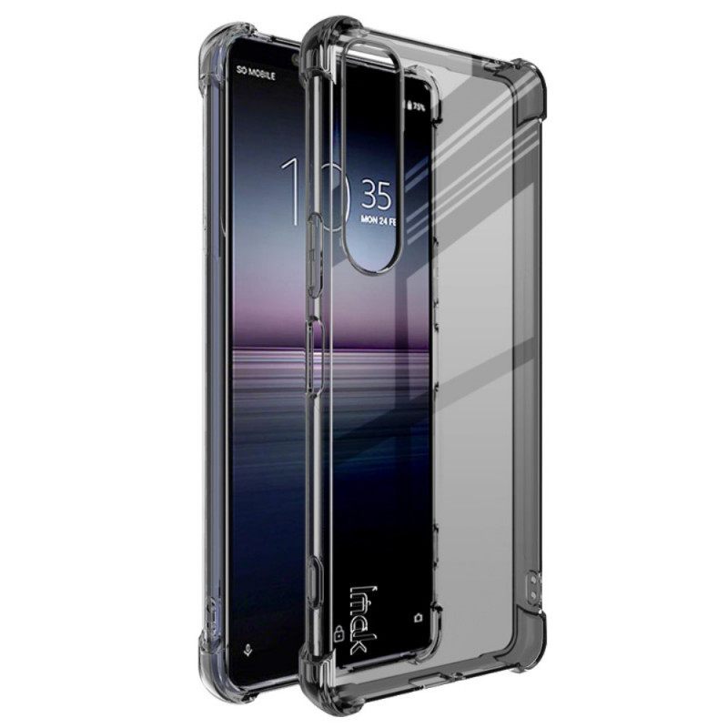 θηκη κινητου Sony Xperia 1 IV Διαφανές Με Ταινία Οθόνης Ιμακ