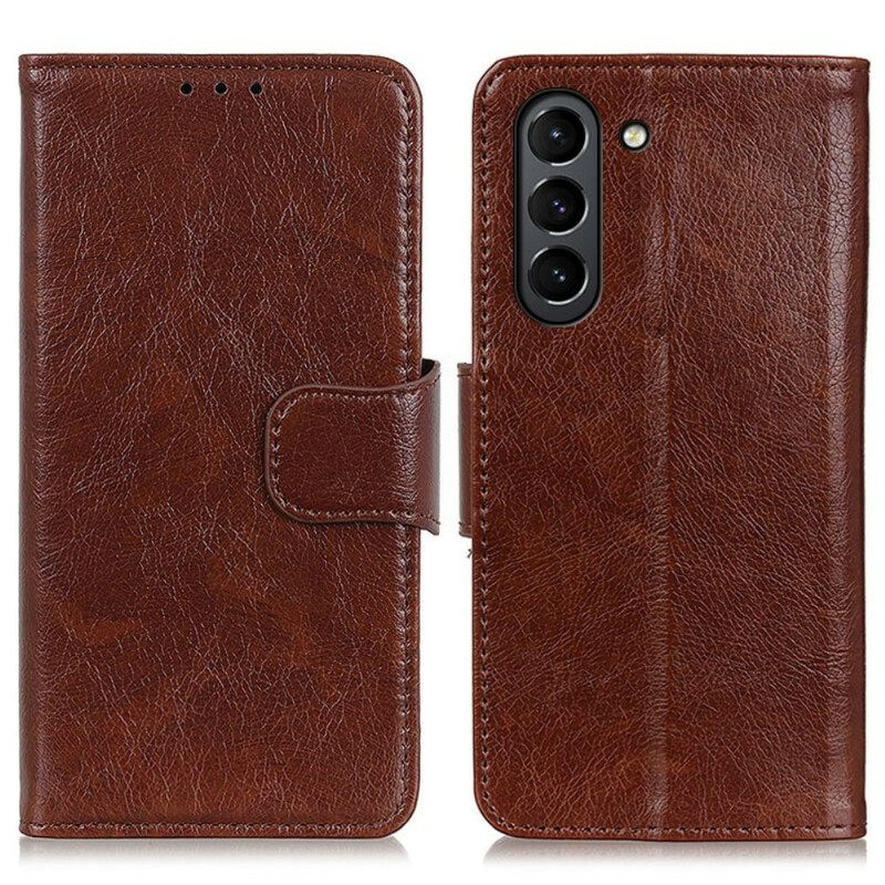 Κάλυμμα Samsung Galaxy S21 FE Split Nappa Leather