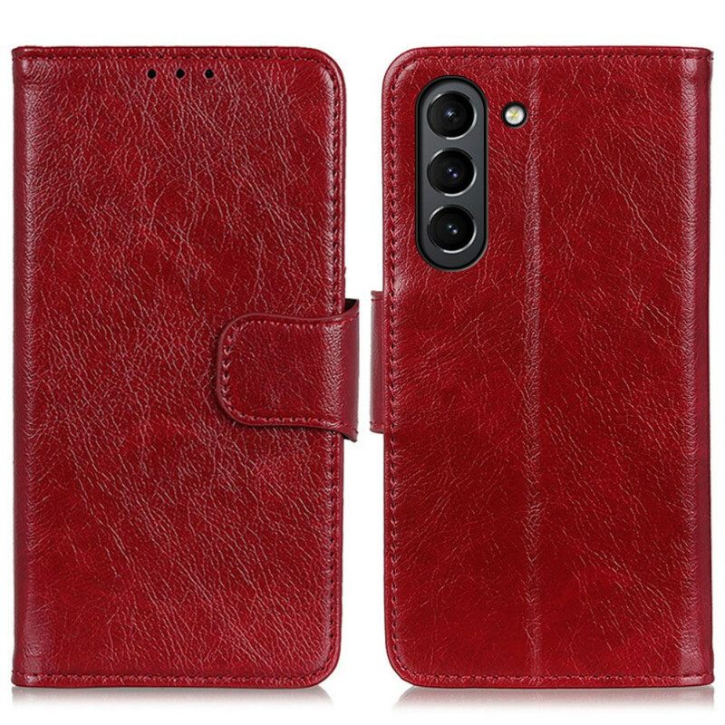 Κάλυμμα Samsung Galaxy S21 FE Split Nappa Leather