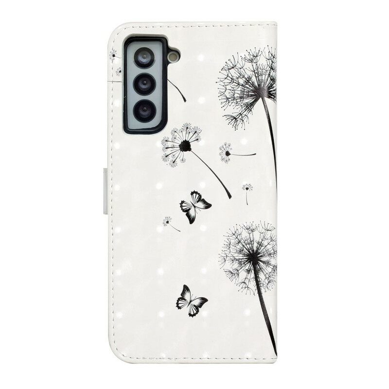 Θήκη Flip Samsung Galaxy S21 FE Baby Love Dandelion