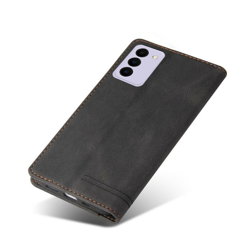 θηκη κινητου Samsung Galaxy S21 FE Θήκη Flip Faux Leather Gq.utrobe