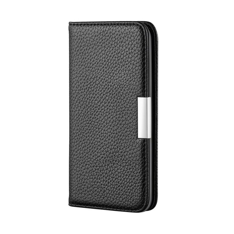 θηκη κινητου Samsung Galaxy S21 FE Θήκη Flip Litchi Ultra Chic Faux Leather