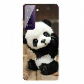 Θήκη Samsung Galaxy S21 FE Ευέλικτο Panda