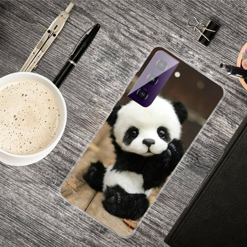 Θήκη Samsung Galaxy S21 FE Ευέλικτο Panda