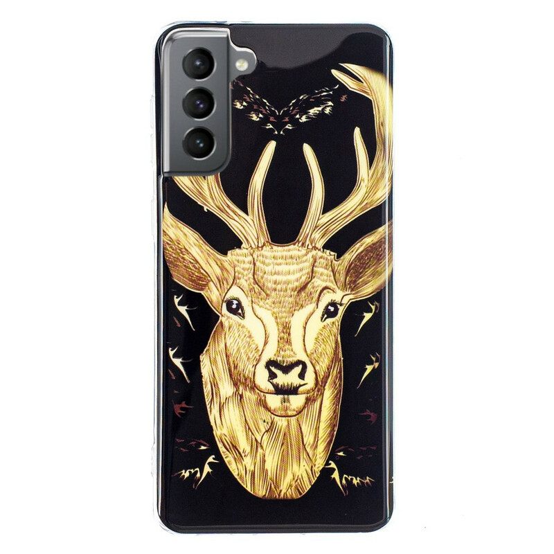 Θήκη Samsung Galaxy S21 FE Majestic Fluorescent Stag