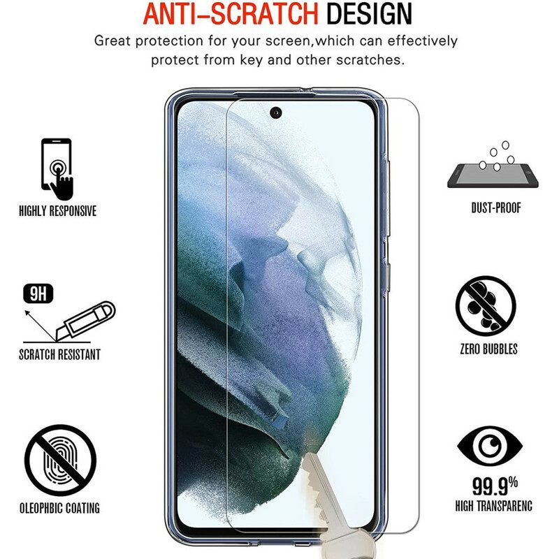 Θήκη Samsung Galaxy S21 FE Οθόνη Από Σκληρυμένο Γυαλί