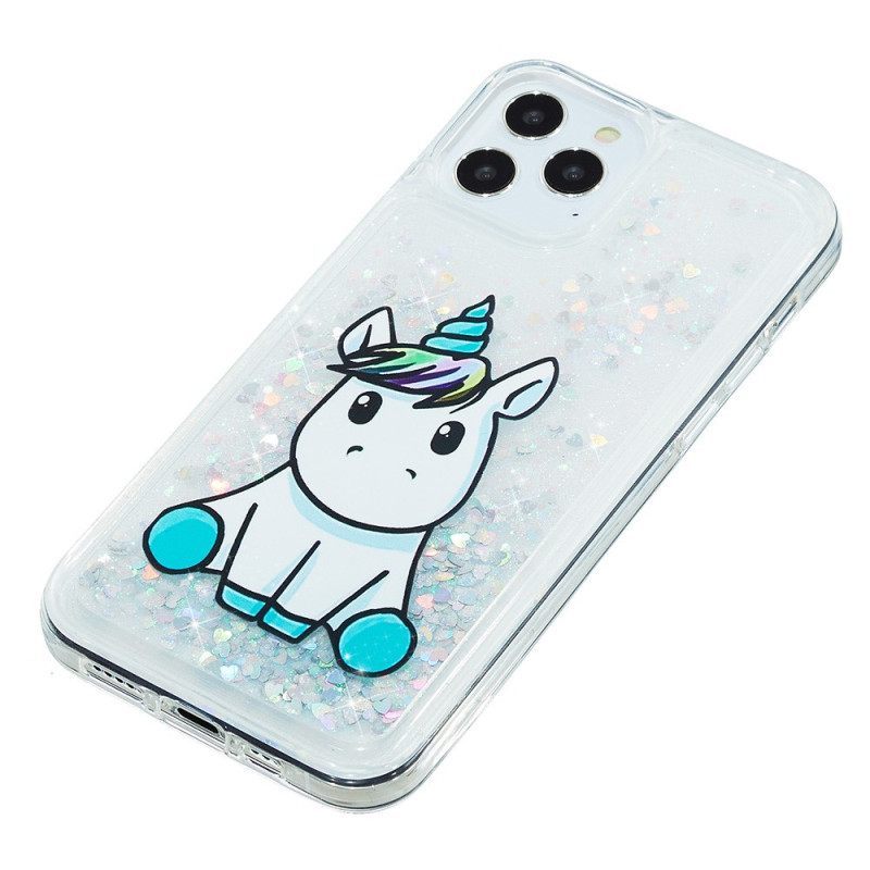 Θήκη iPhone 15 Pro Max Unicorn Glitter