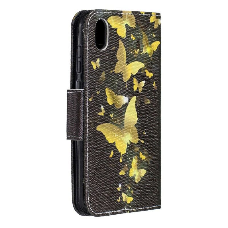 Κάλυμμα / Honor 8S με κορδονι / Honor 8s Butterflies Kings Strap