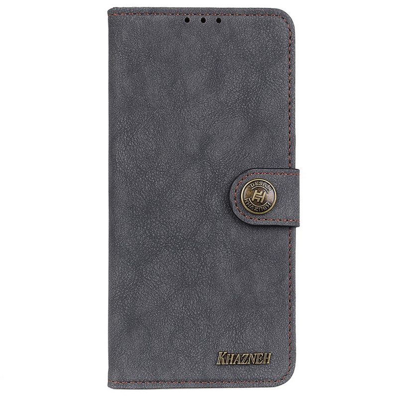 Κάλυμμα Oppo Reno 7 Khazneh Retro Split Faux Leather