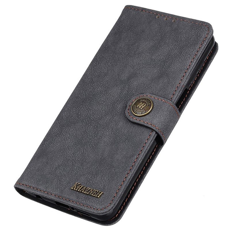 Κάλυμμα Oppo Reno 7 Khazneh Retro Split Faux Leather