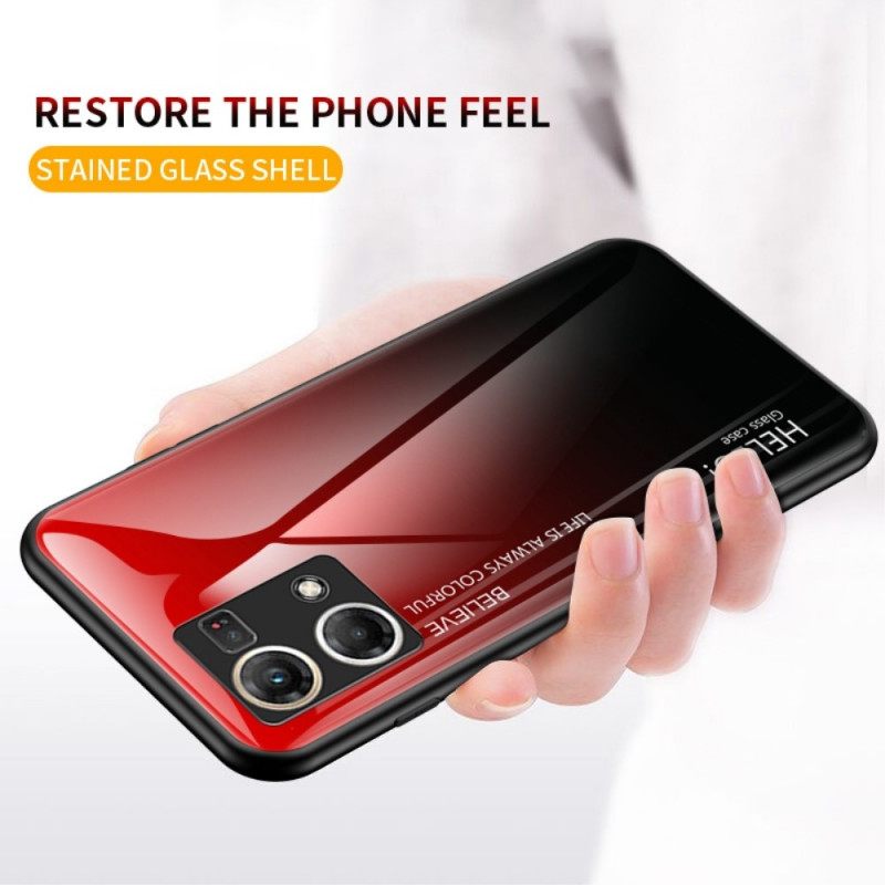 θηκη κινητου Oppo Reno 7 Tempered Glass Γεια Σας