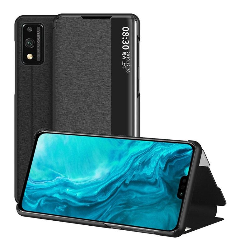 θηκη κινητου Honor 9X Lite Υφή Faux Leather