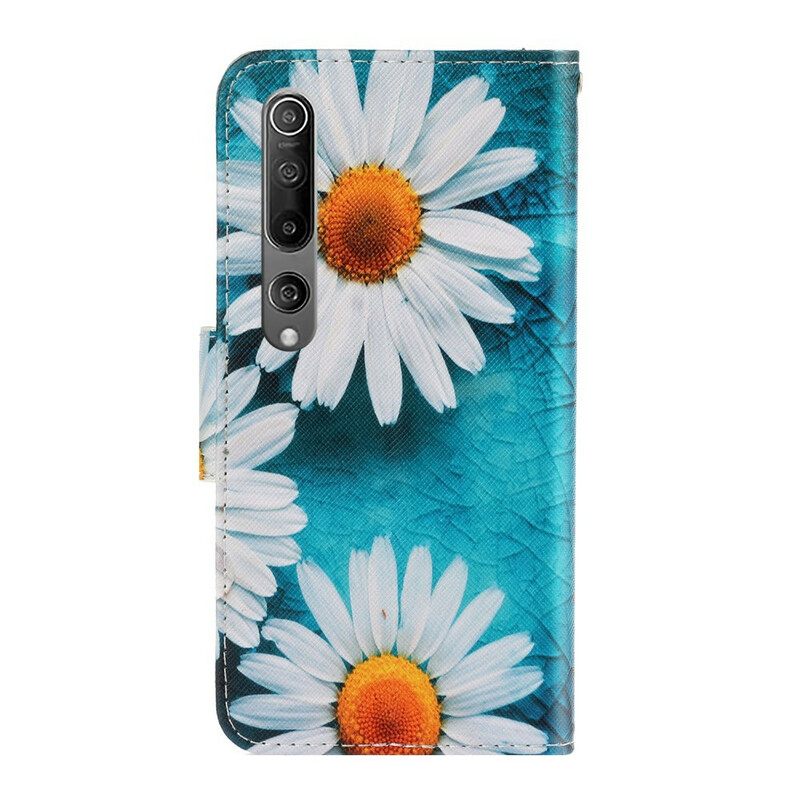 Κάλυμμα Xiaomi Mi 10 / 10 Pro με κορδονι Strappy Daisies