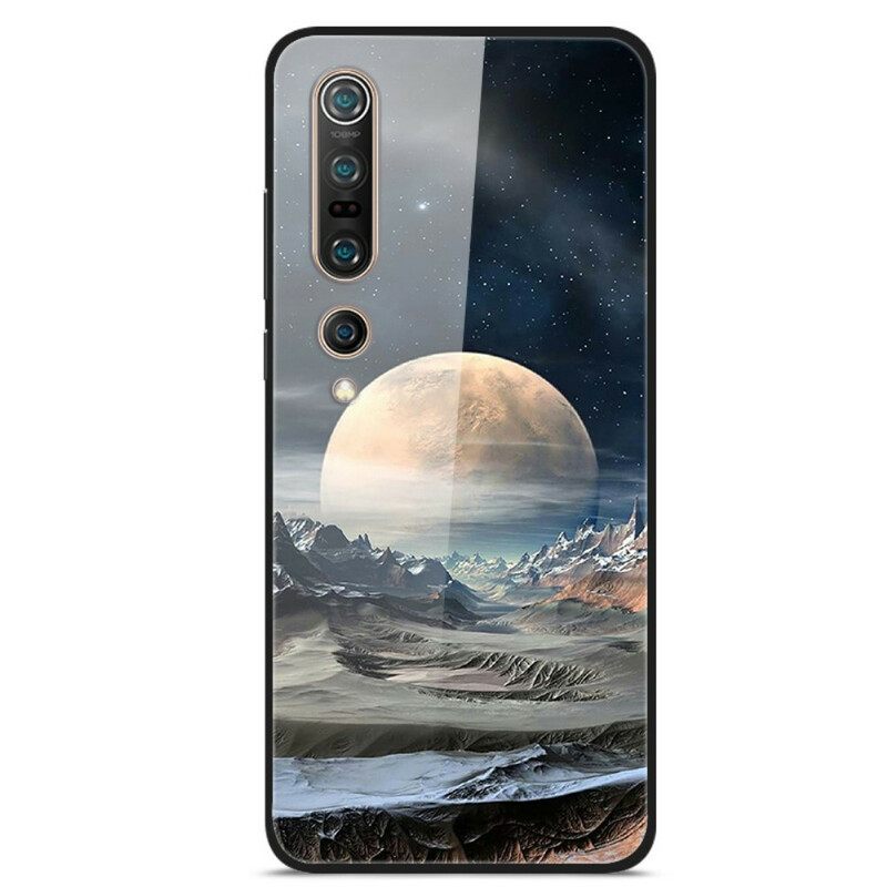 Θήκη Xiaomi Mi 10 / 10 Pro Space Moon Tempered Glass