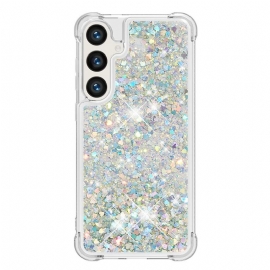 Κάλυμμα Samsung Galaxy S24 5g Με Glitter Σιλικόνης