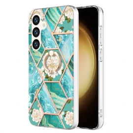 Κάλυμμα Samsung Galaxy S24 5g Με Υποστήριξη Marble Style