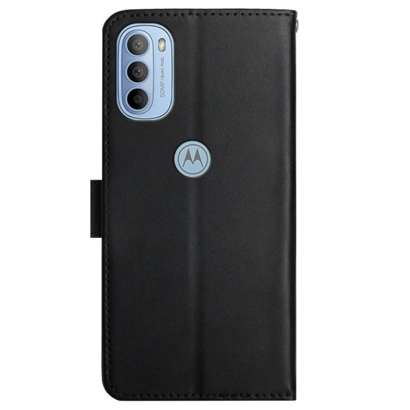 δερματινη θηκη Moto G51 5G Γνήσιο Δέρμα Nappa