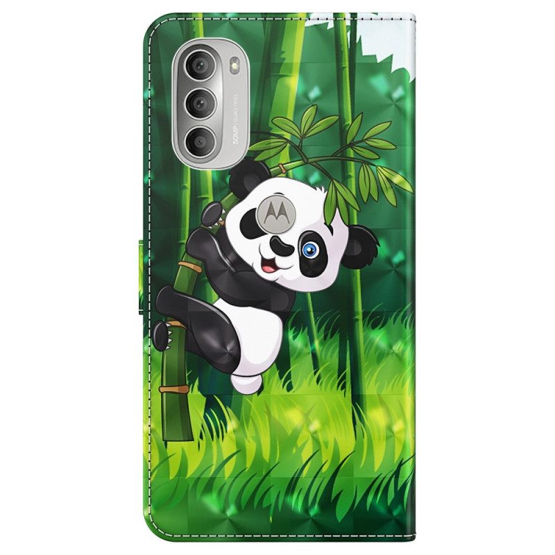 Κάλυμμα Moto G51 5G Panda Και Bamboo