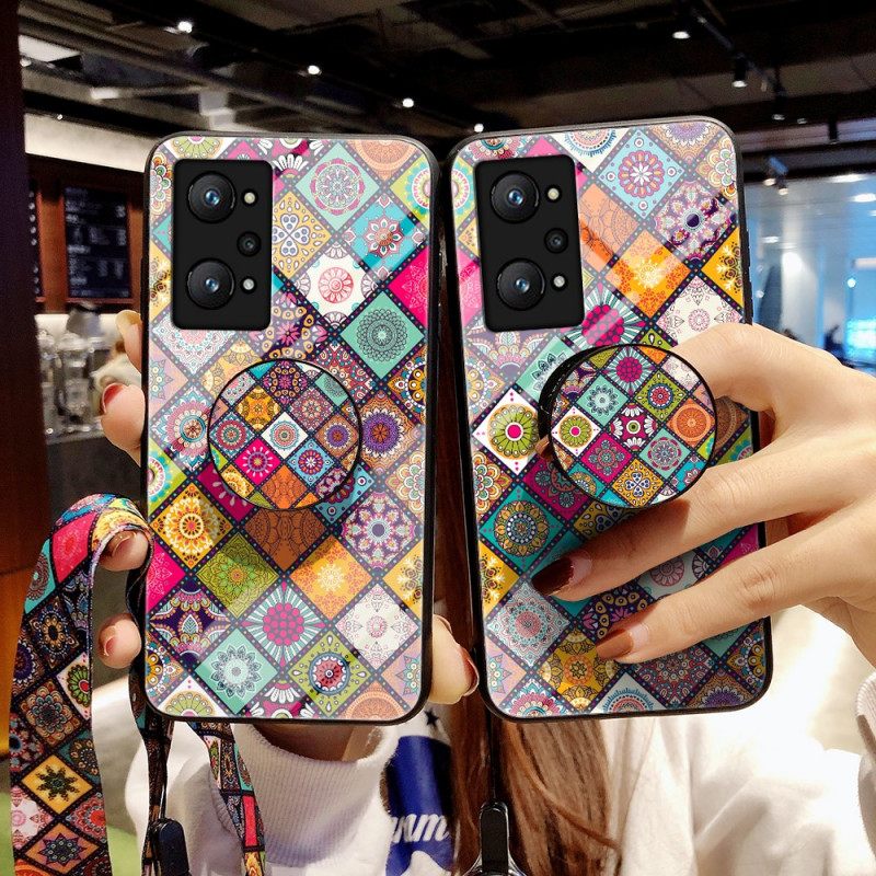 θηκη κινητου Realme GT Neo 3T / Neo 2 Μαγνητική Θήκη Patchwork