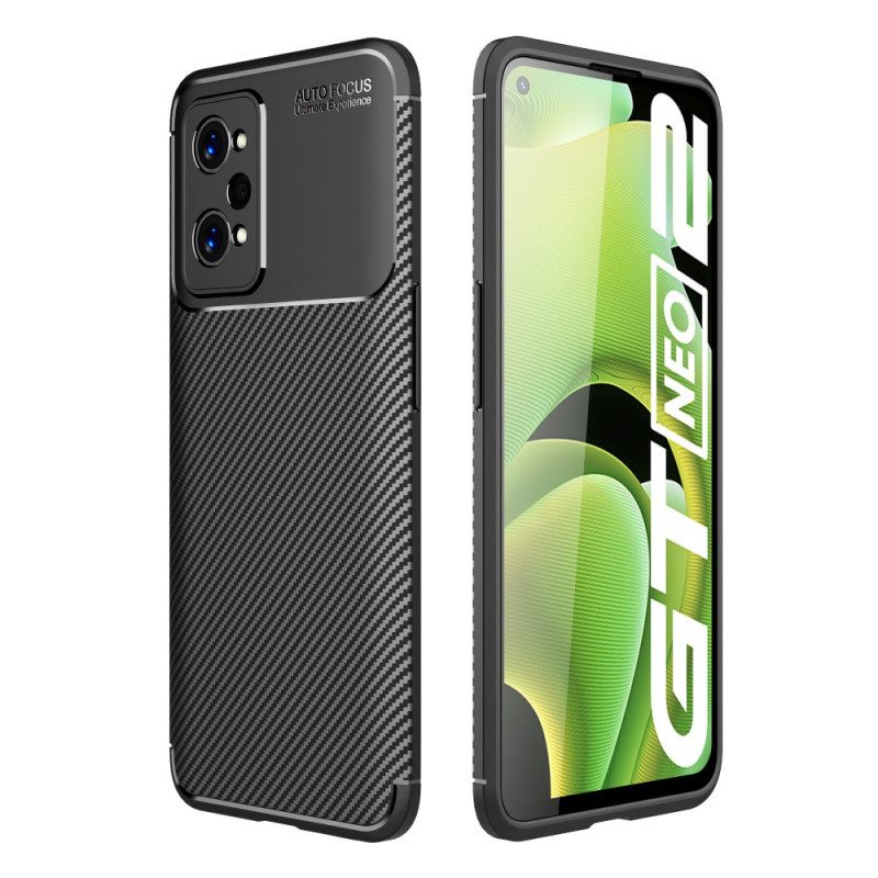 Θήκη Realme GT Neo 3T / Neo 2 Εύκαμπτος Σωλήνας Από Ανθρακονήματα