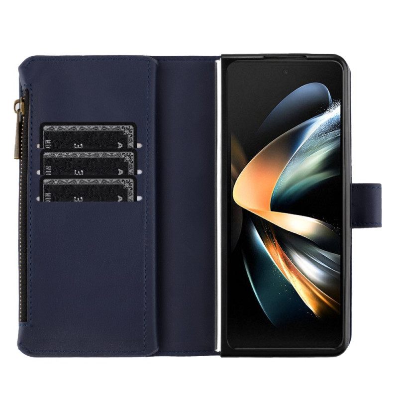 Δερματινη Θηκη Samsung Galaxy Z Fold 6 Πορτοφόλι Binfen Σιλικόνης